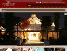 Tablet Screenshot of lpmbohemia.com